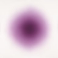 O.T. 99-18 aus der Serie Farbraum I, Aquarell auf Papier, 1997-99, ca. 110x110 cm